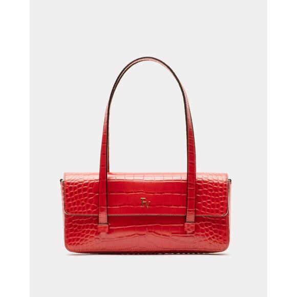 Frances Valentine Slim Tote ~ Red